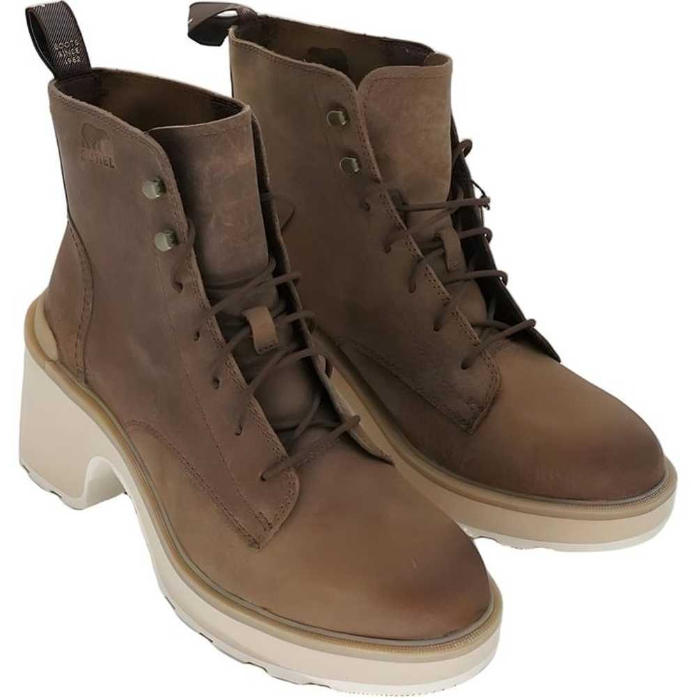 Sorel Women's Hi-Line Heel Lace-Up Boots Umber Ce… - image 4