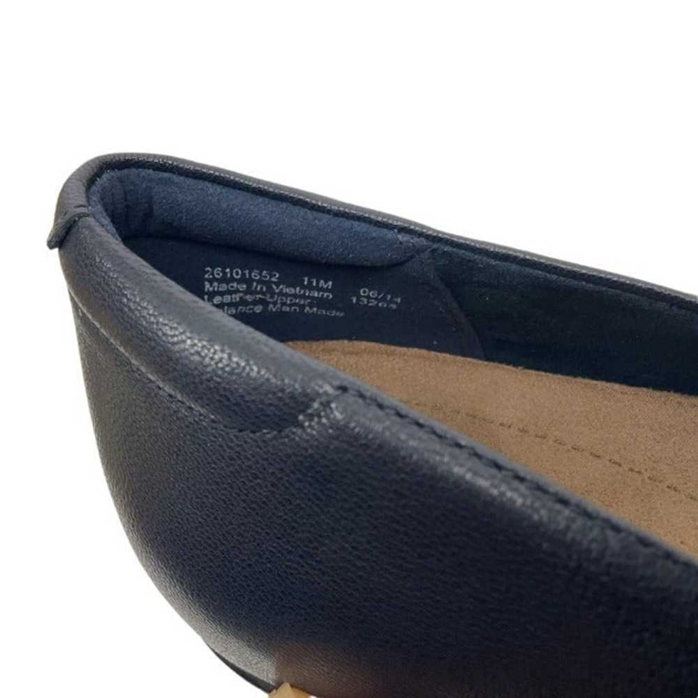 NEW Clarks Candra Gleam Flats Size 11 M Blue Squa… - image 10