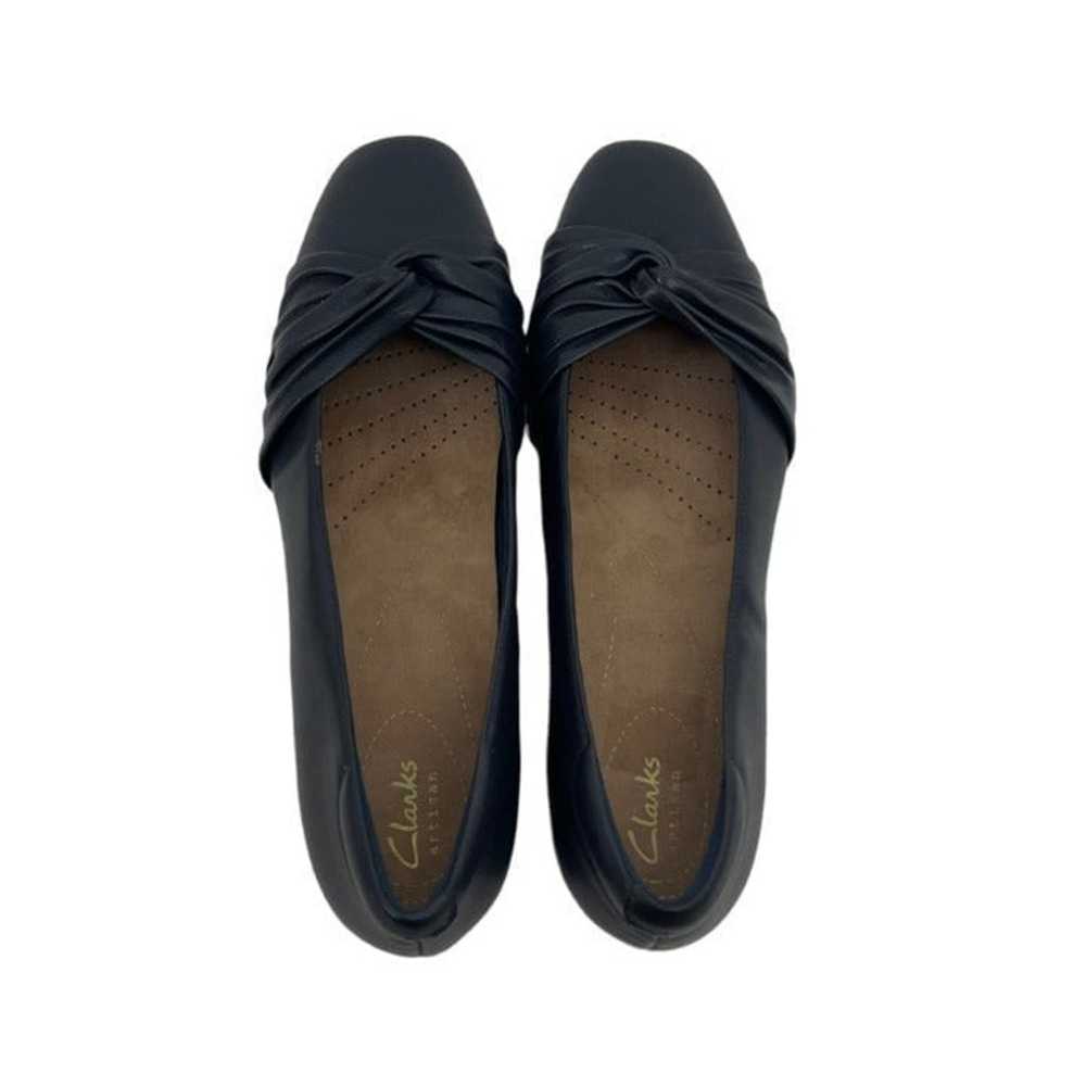 NEW Clarks Candra Gleam Flats Size 11 M Blue Squa… - image 5