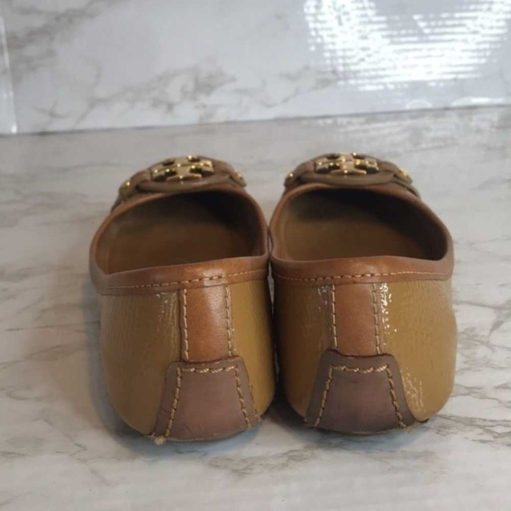 Tory Burch Aaden Patent Logo Ballerina size 6.5 m… - image 5