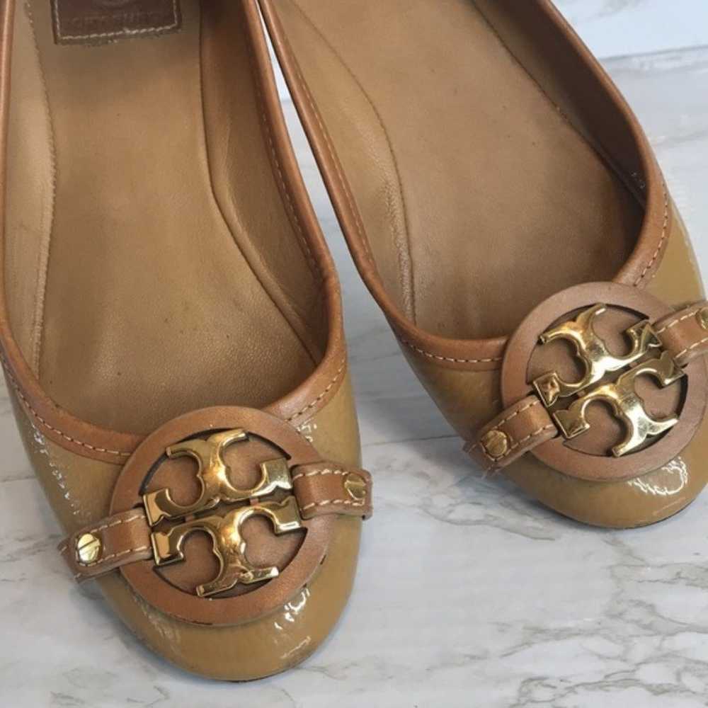 Tory Burch Aaden Patent Logo Ballerina size 6.5 m… - image 8