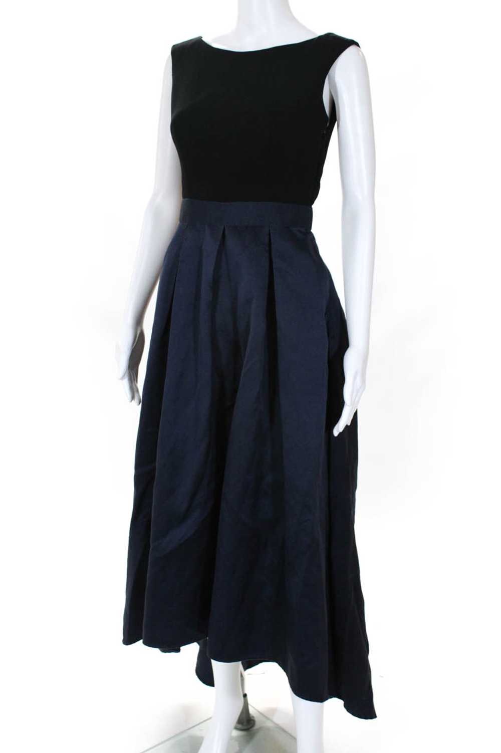 Hutch Womens Colorblock High Low Dress Blue Size … - image 2