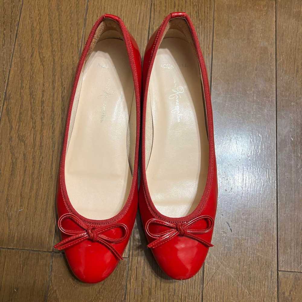 Beautiful item ☆ Ginza Kanematsu Red Enamel Pumps… - image 1