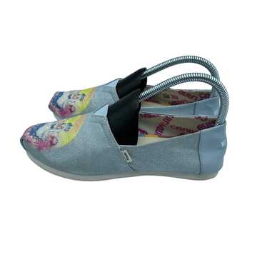 Toms Candy Land Slip On Shoes Flats Glitter Frost… - image 1