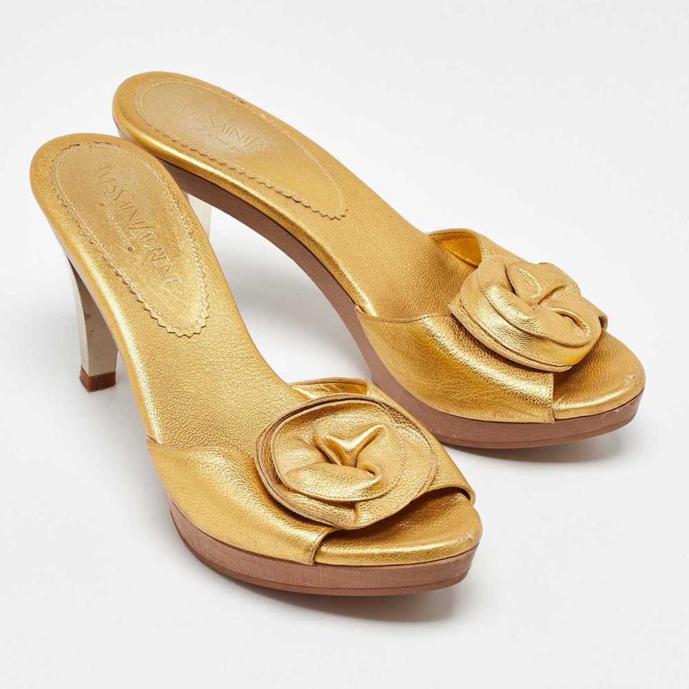 Yves Saint Laurent Patent leather sandal - image 3