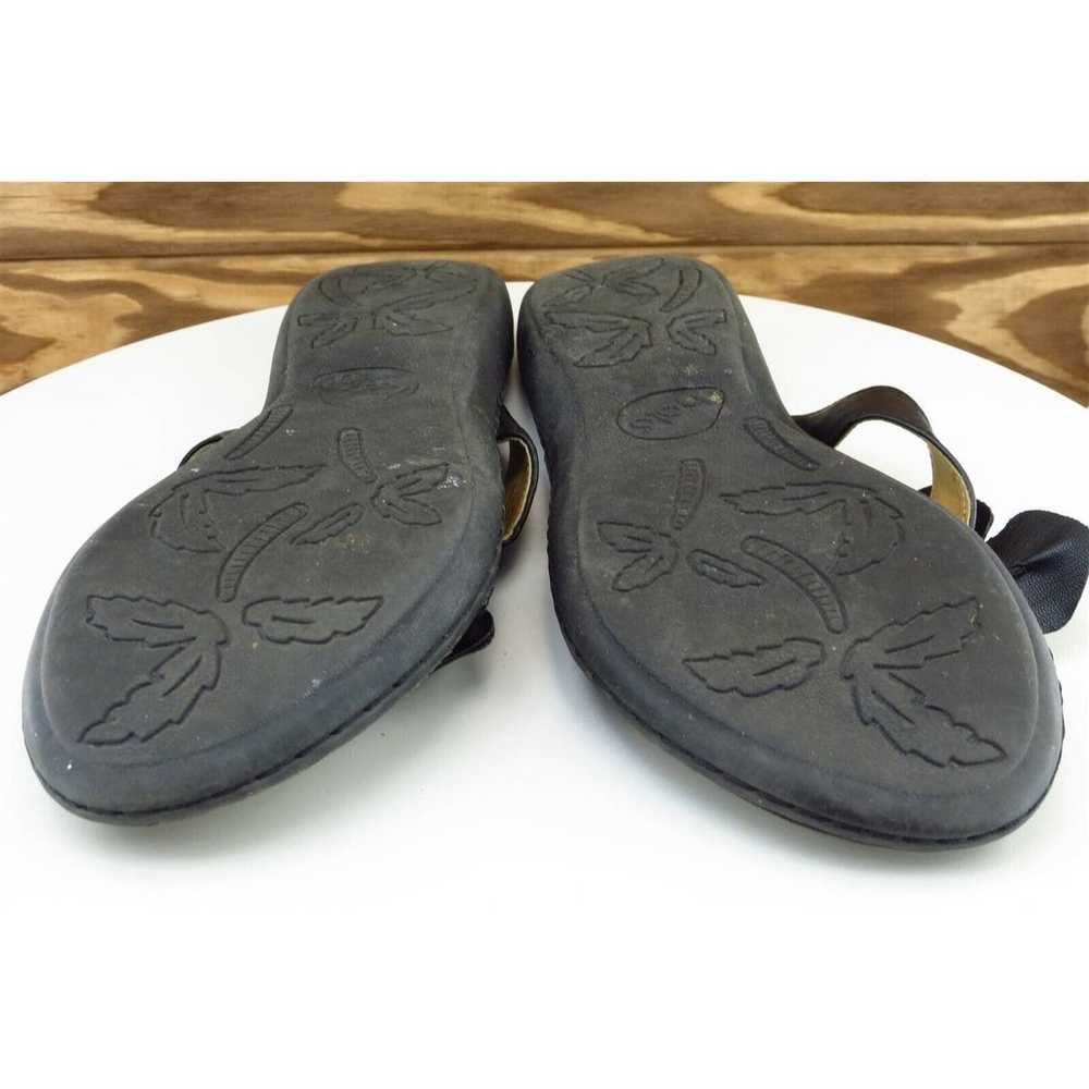 Bolo Sz 10 M Black Flip Flop Synthetic Women Sand… - image 8