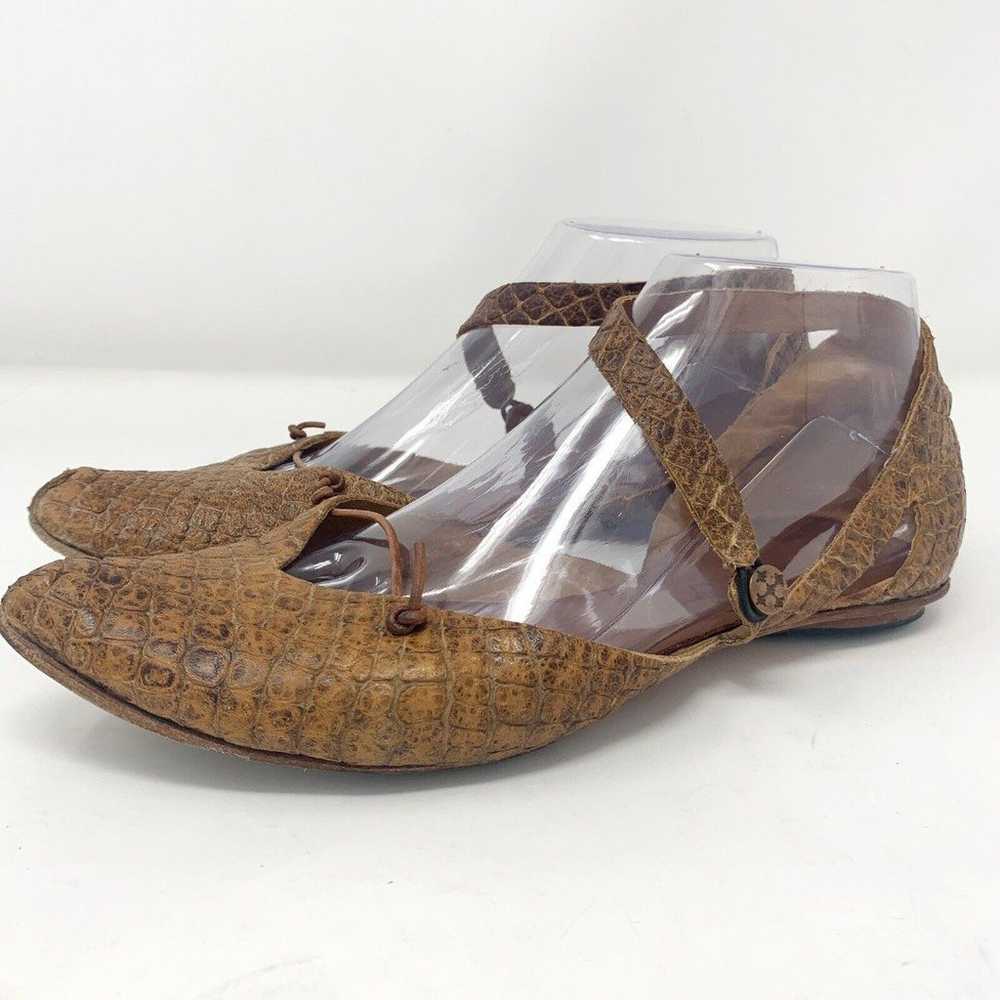 Cydwoq leather Mary Jane Sandals Flats - image 1