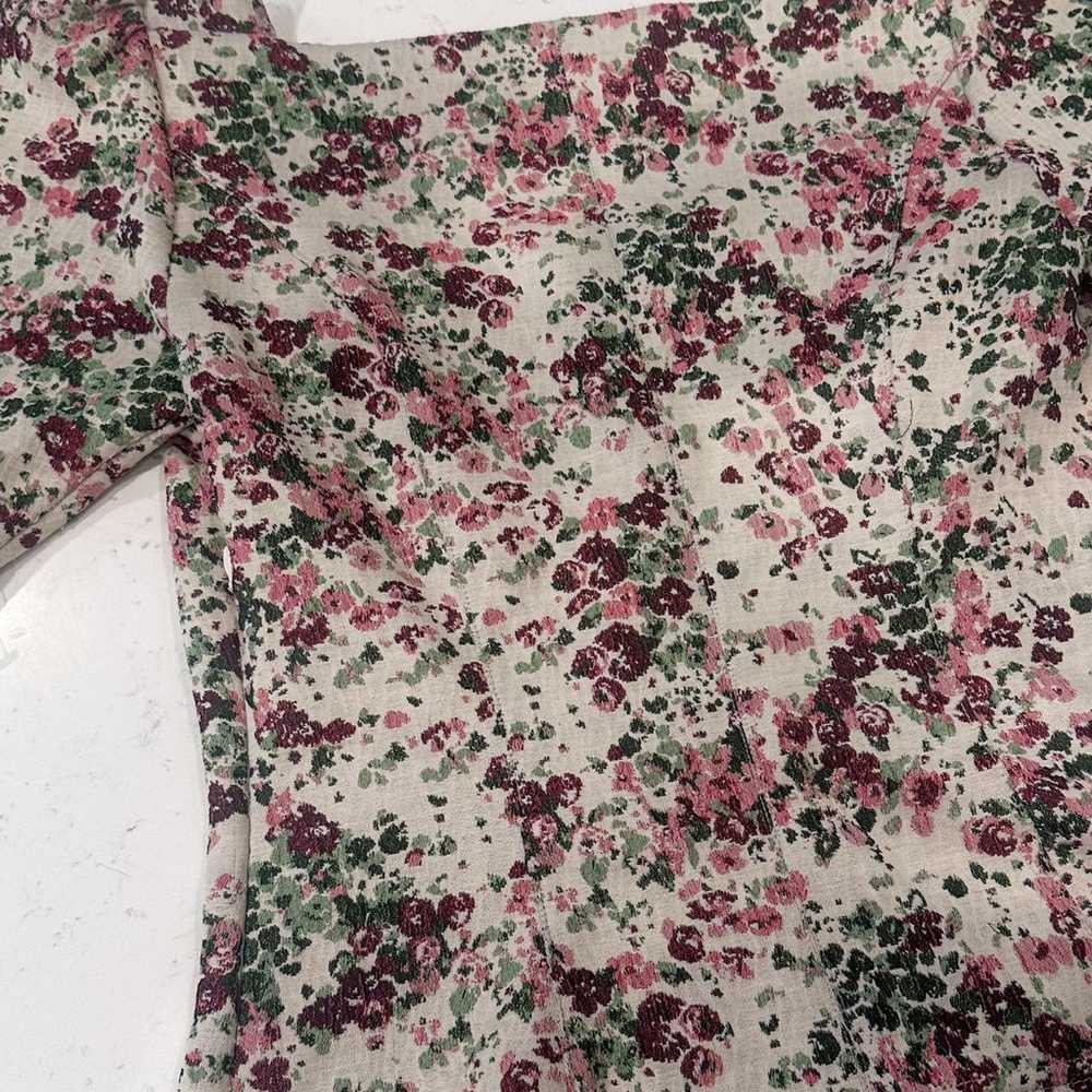 floral anthropologie top - image 4