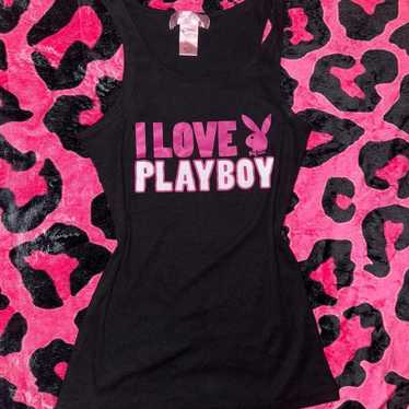 i love playboy tank top - image 1