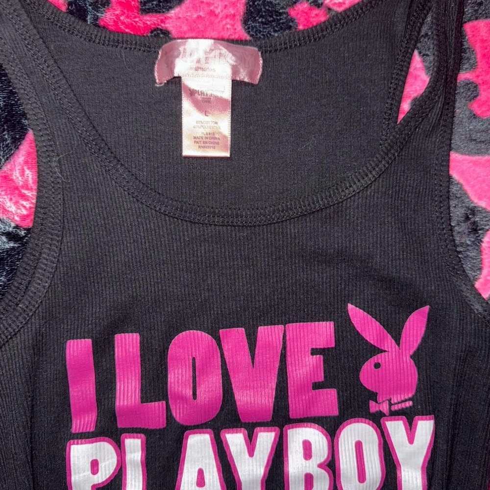 i love playboy tank top - image 2