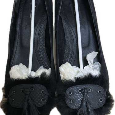 Sonia Rykiel 22.5-23.0cm Pumps with Fur - image 1