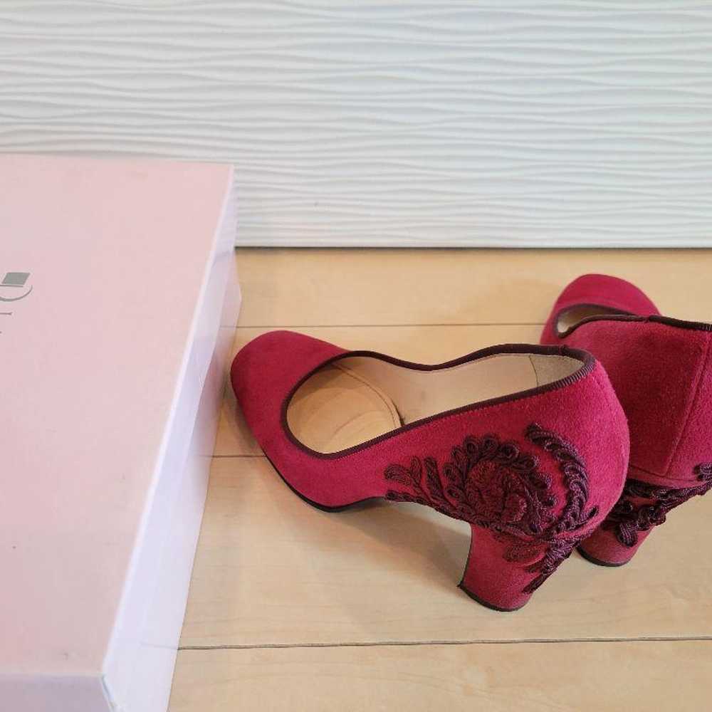 DIANA Pink Suede Pumps - image 2