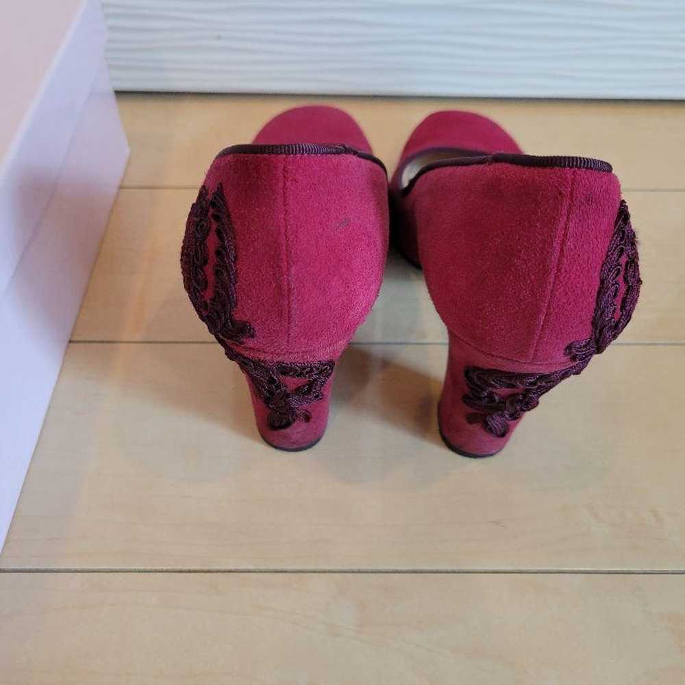 DIANA Pink Suede Pumps - image 3