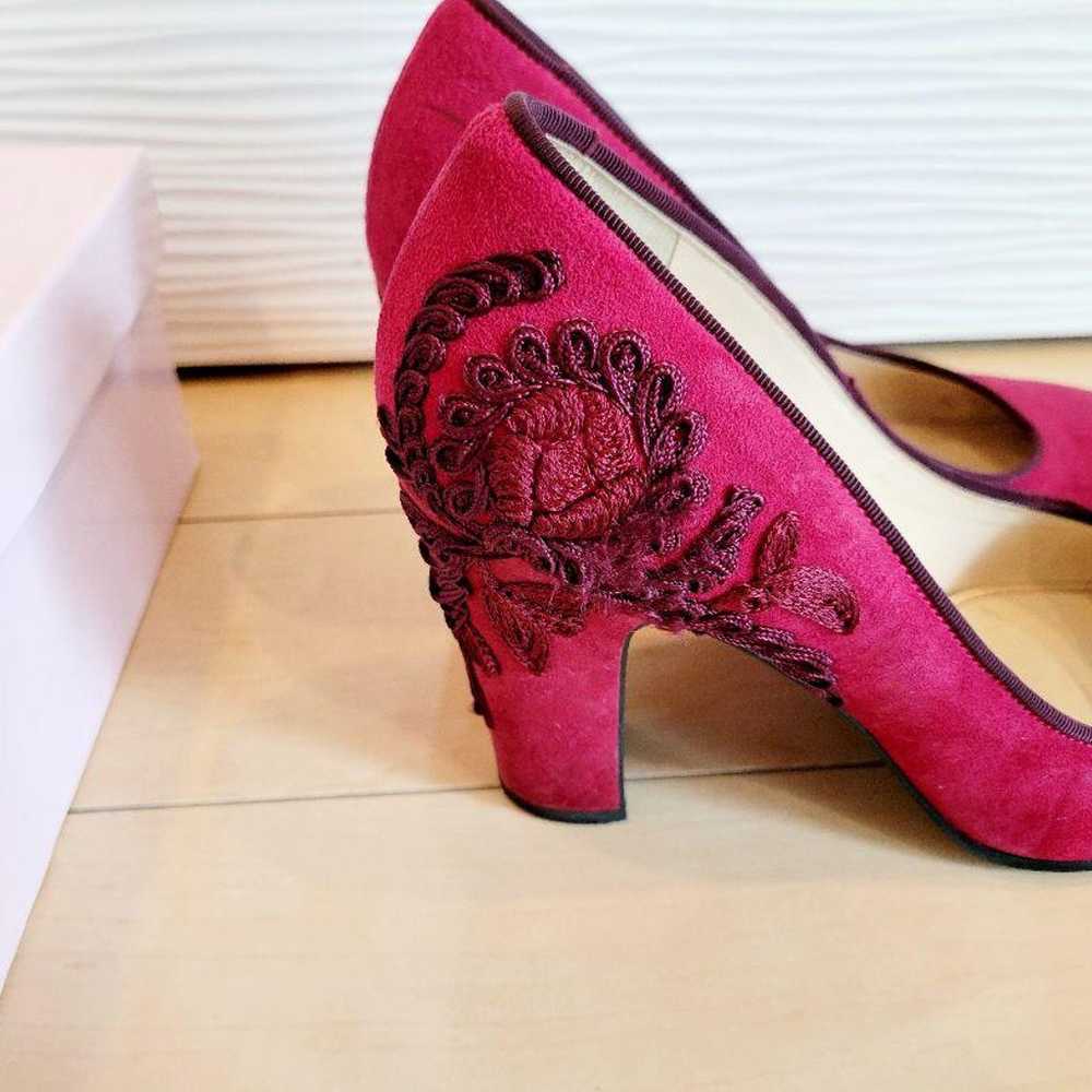 DIANA Pink Suede Pumps - image 4