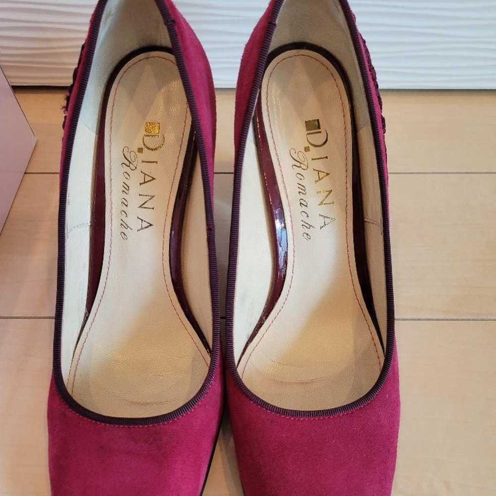 DIANA Pink Suede Pumps - image 5