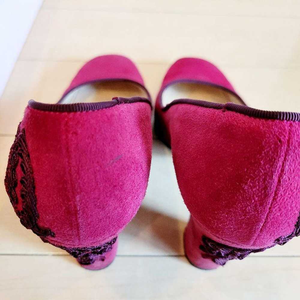 DIANA Pink Suede Pumps - image 7