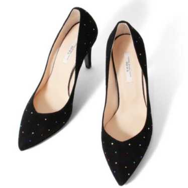 ☆Suede Rhinestone Pumps☆ - image 1