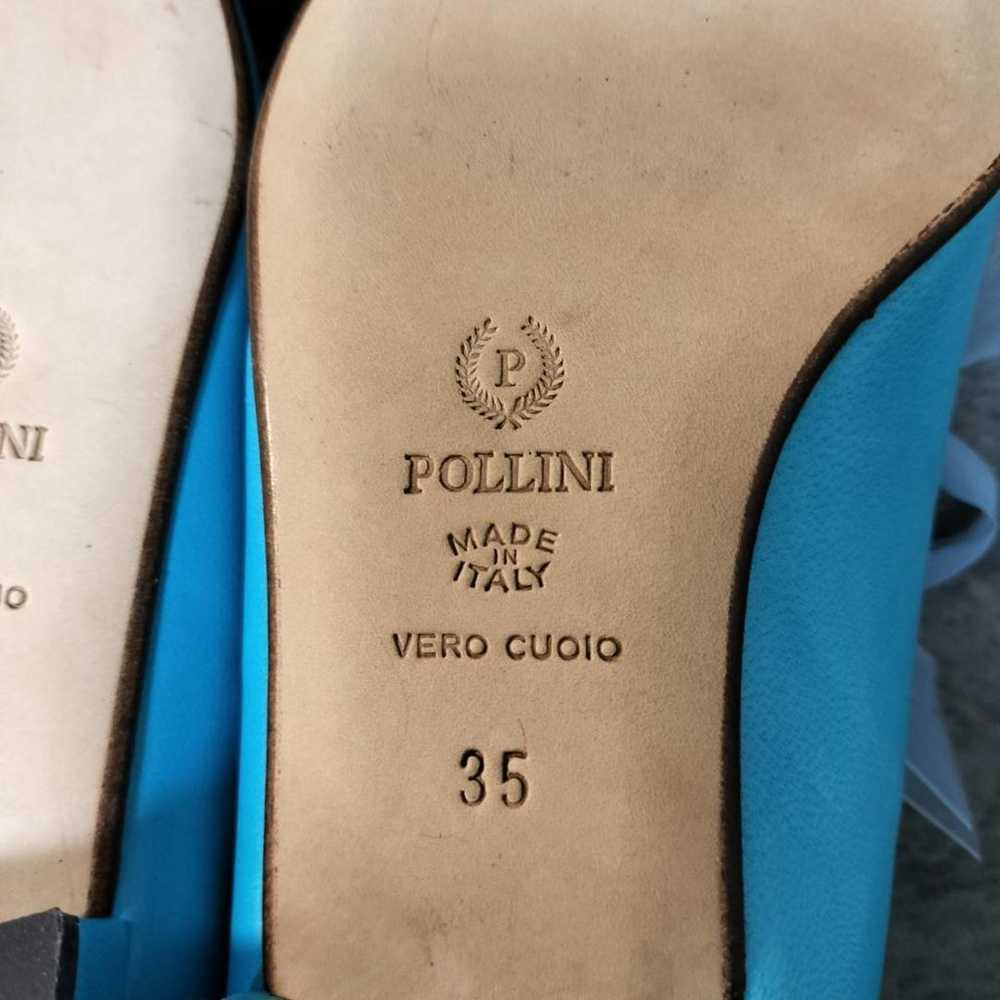 【Pollini】(35) Flat pumps with ribbon Light blue L… - image 7