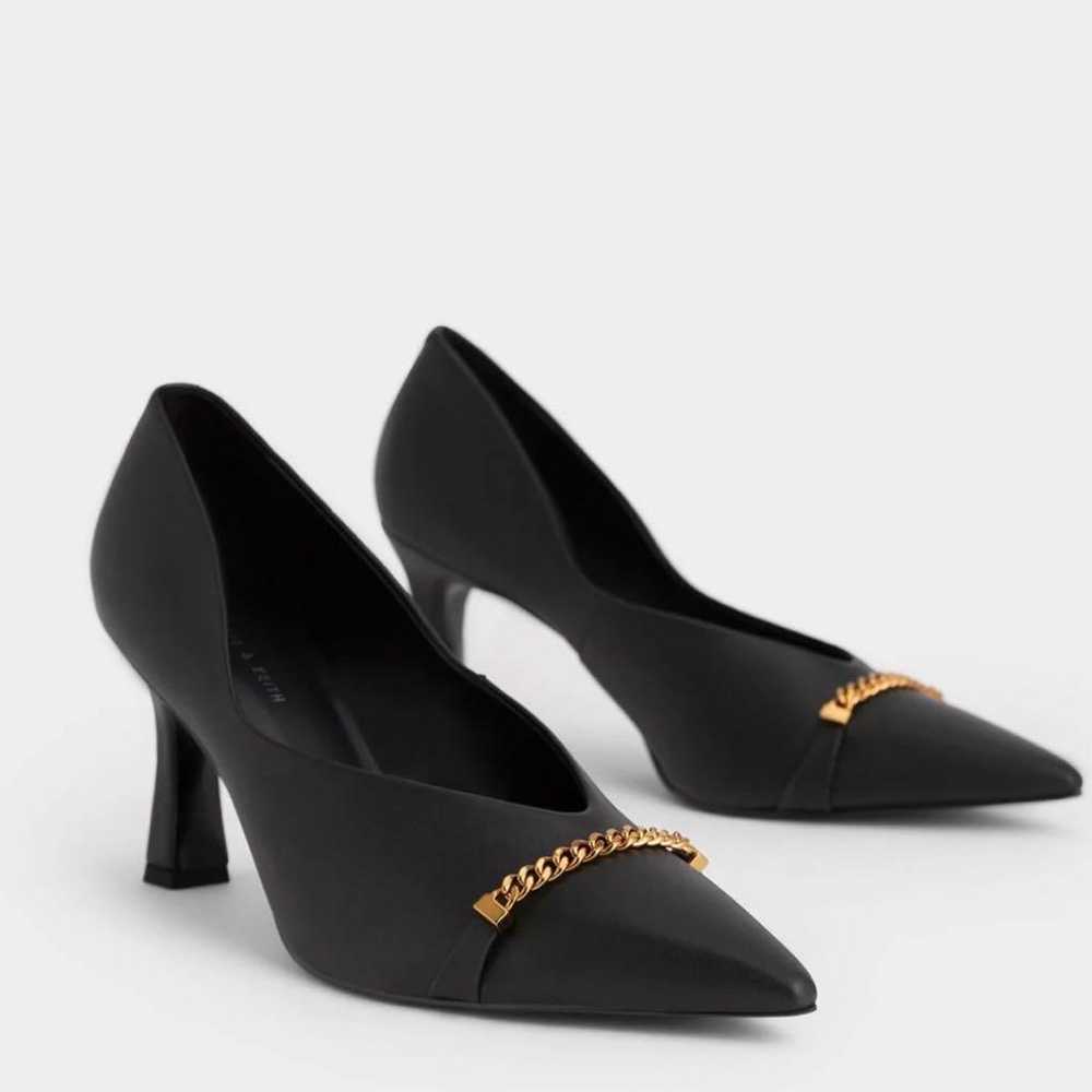 CHARLES & KEITH Chain Link Dorsey Pumps - image 1