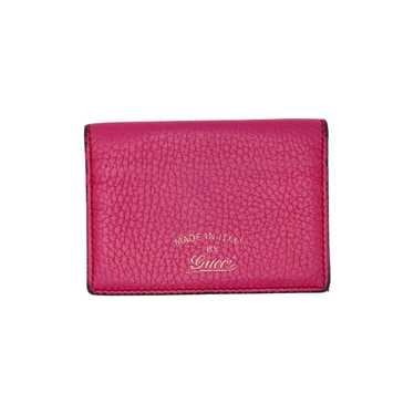 Gucci 🔴 Gucci Pocket Organizer Wallet - Pink Tum… - image 1