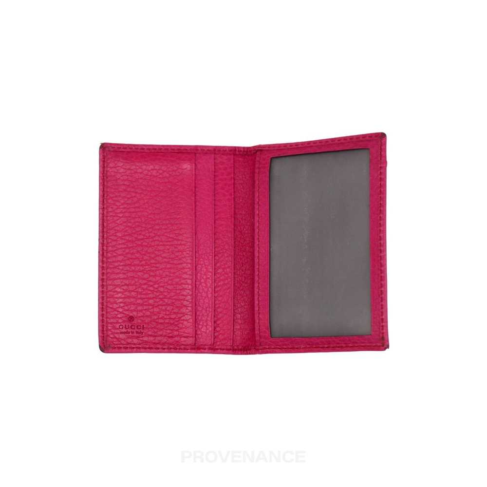 Gucci 🔴 Gucci Pocket Organizer Wallet - Pink Tum… - image 4