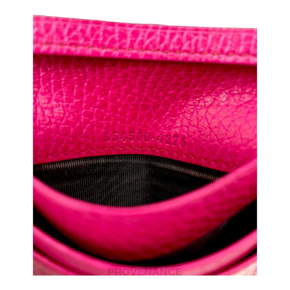 Gucci 🔴 Gucci Pocket Organizer Wallet - Pink Tum… - image 6