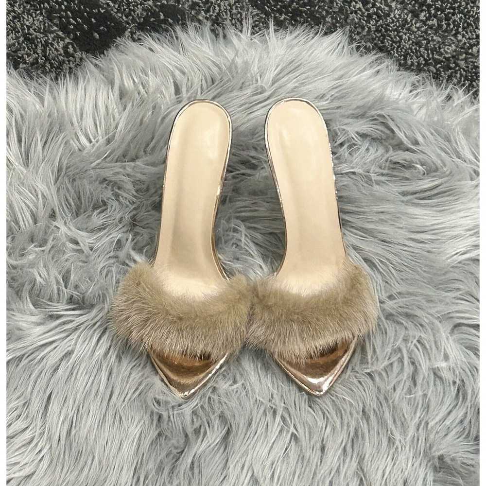 MissHeel Women’s High Heel Stiletto Mules Sandals… - image 2