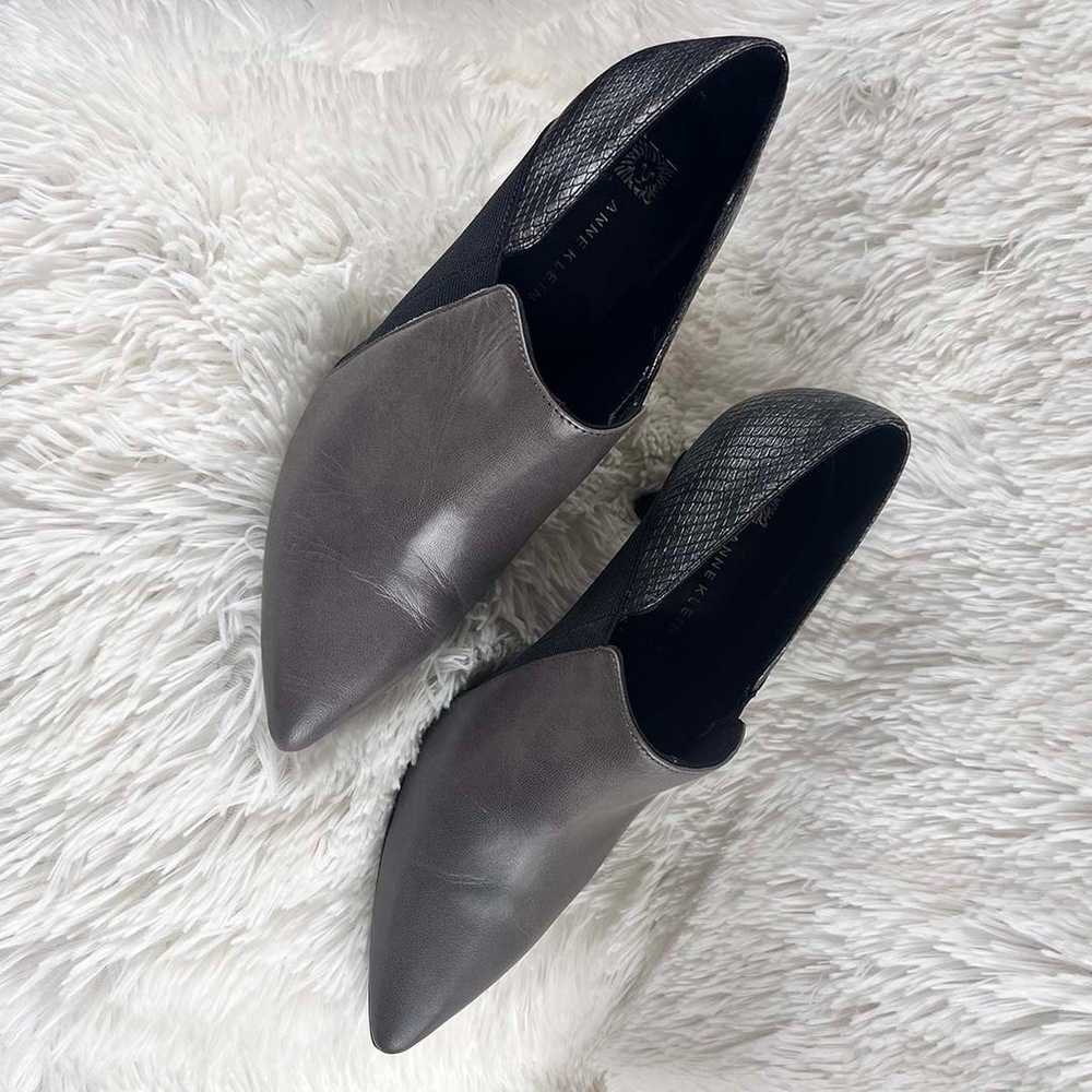 Anne Klein Contrasting Design Booties Size 9 - image 2