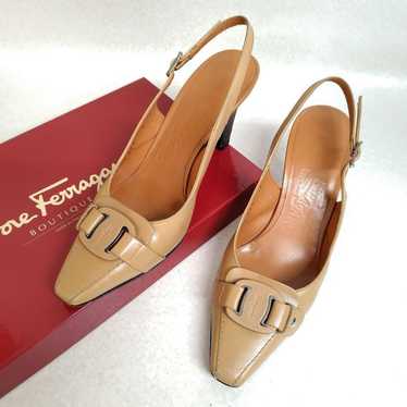 Salvatore Ferragamo pumps 22cm sandals slingback … - image 1