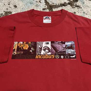 00s ビンテージ Incubus Tシャツ Cygnus XL 赤 Red Enjoy incubus 2022 band - Gem