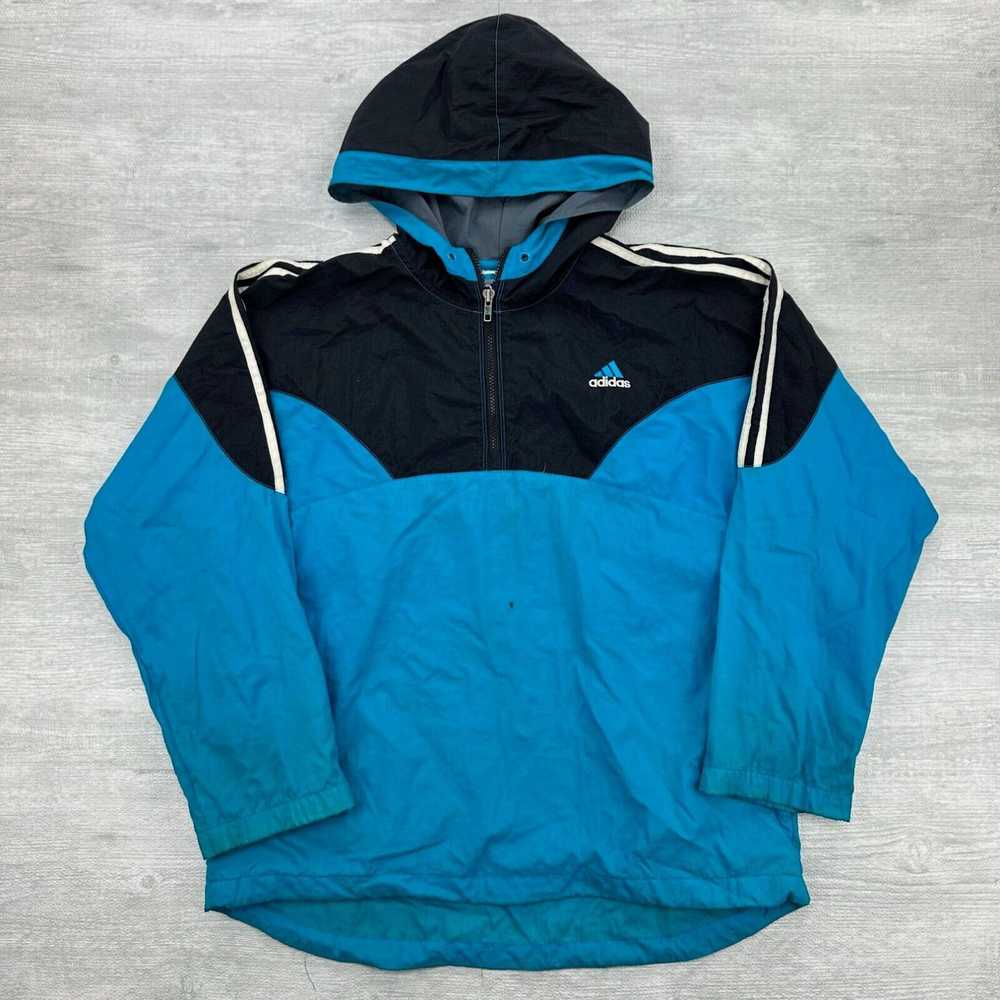 Adidas Vintage Adidas Windbreaker Jacket Mens Med… - image 1