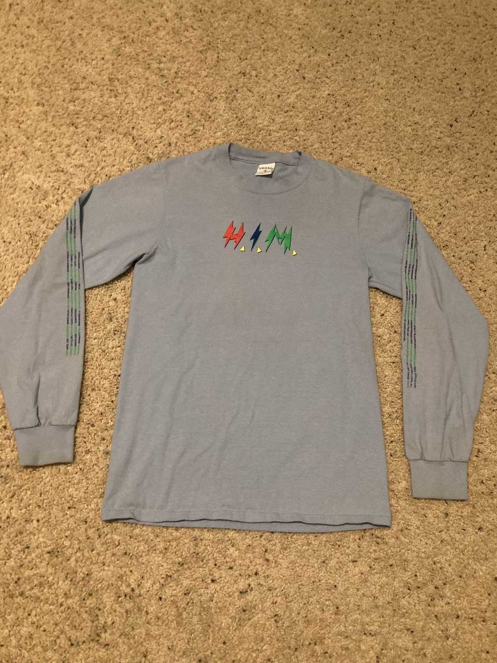 Noah Noah NY H.I.M. Longsleeve Tee Light Blue Sma… - image 1