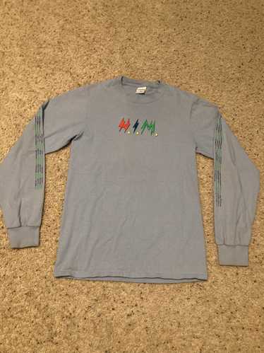 Noah Noah NY H.I.M. Longsleeve Tee Light Blue Sma… - image 1