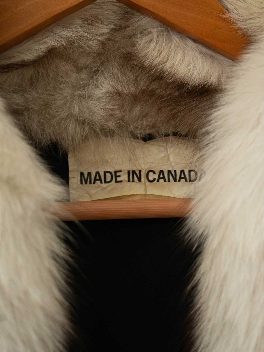 Vintage Canadian Bespoke Two-Tone Fur Coat M/L - image 7