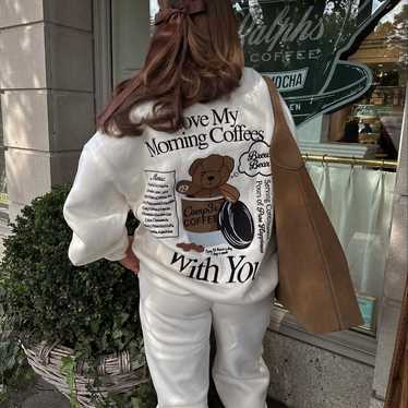 Love My Morning Coffee With You hoodie