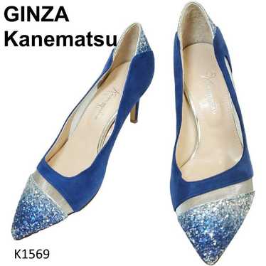 Super Rare Ginza Kanematsu Glitter Pointed Toe Me… - image 1