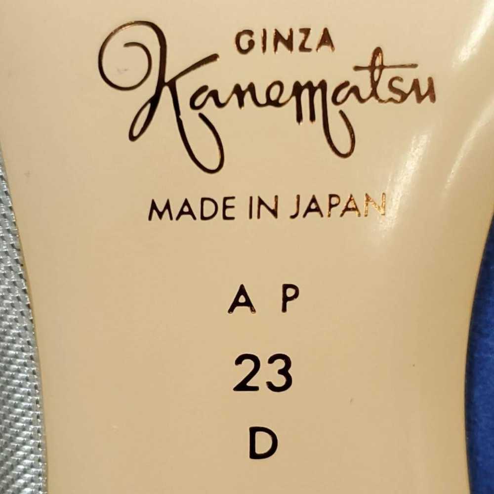 Super Rare Ginza Kanematsu Glitter Pointed Toe Me… - image 8