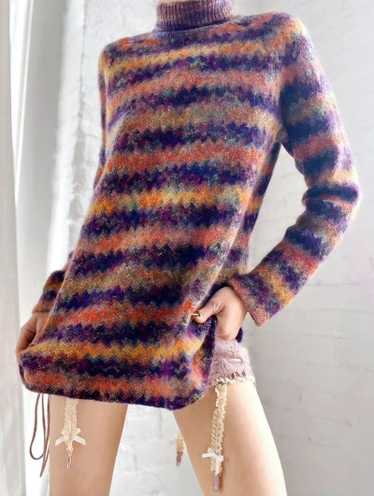 Missoni knit turtleneck