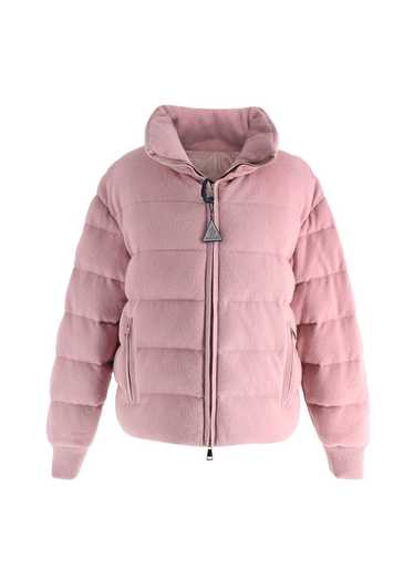 Managed by hewi Moncler Pink Quilted Wool Blend Pu