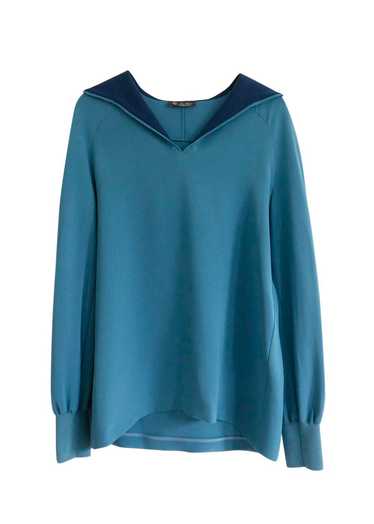 Product Details Loro Piana Blue Isida Blouse