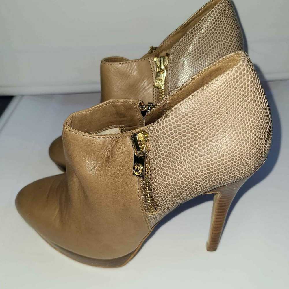 Michael Kors MK Designer High Heel Booties Ankle … - image 2