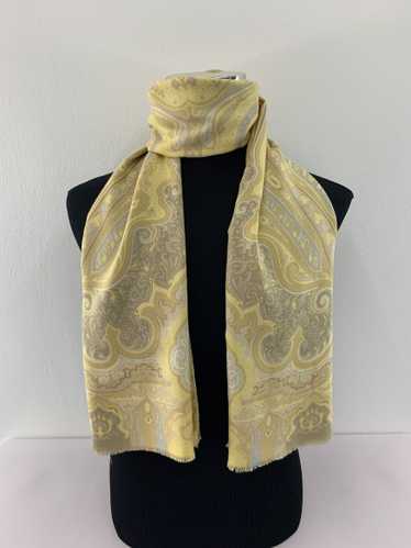 Etro × Paislee × Vintage Etro Scarf Wool Silk Pai… - image 1