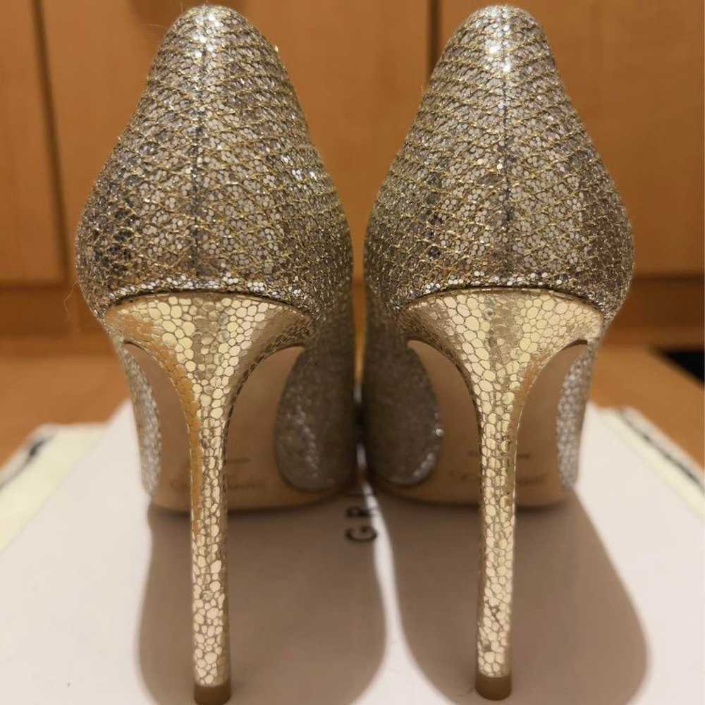 【Jimmy Choo】 Crystal Bijou Glitter Pointed Toe Pu… - image 2