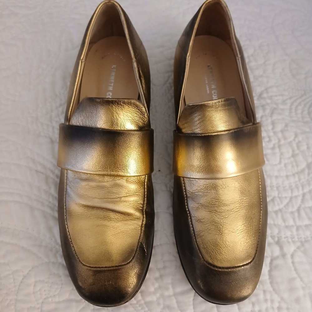 KENNETH COLE BLACK LABEL ITALIAN MADE GOLD BURNIS… - image 4