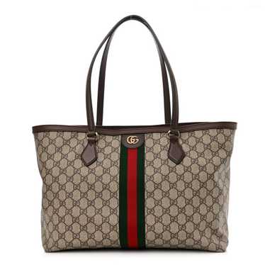 GUCCI GG Supreme Monogram Medium Ophidia Shopping… - image 1