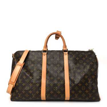 LOUIS VUITTON Monogram Keepall Bandouliere 50