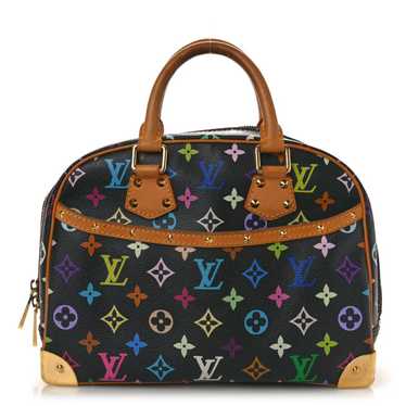 LOUIS VUITTON Monogram Multicolor Trouville Black