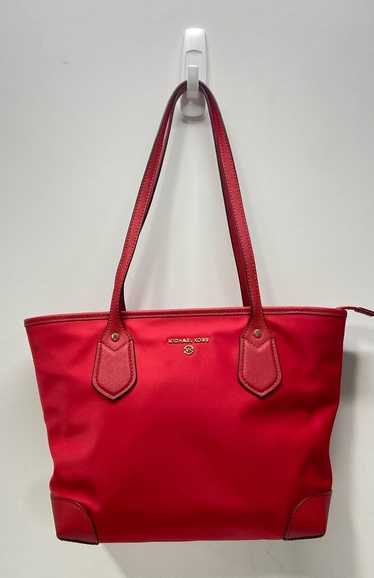 Michael Kors Eva Nylon Tote Red