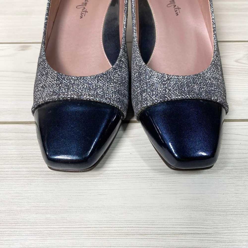 872【Excellent Condition】Ginza Kanematsu Pumps Nav… - image 3