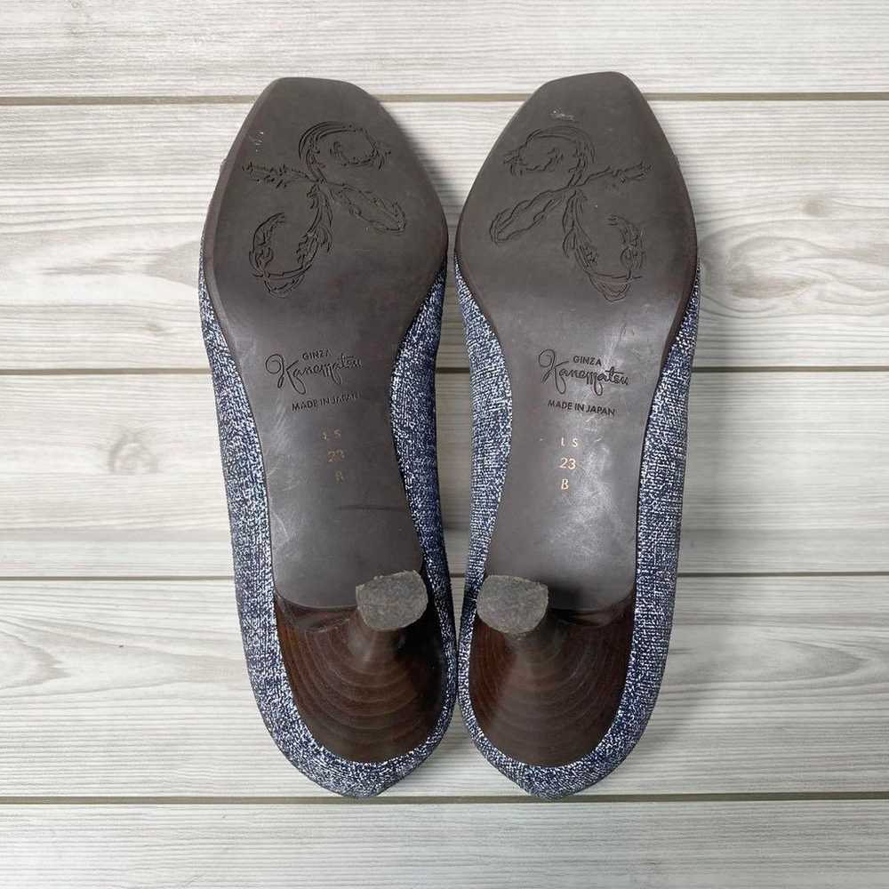 872【Excellent Condition】Ginza Kanematsu Pumps Nav… - image 7